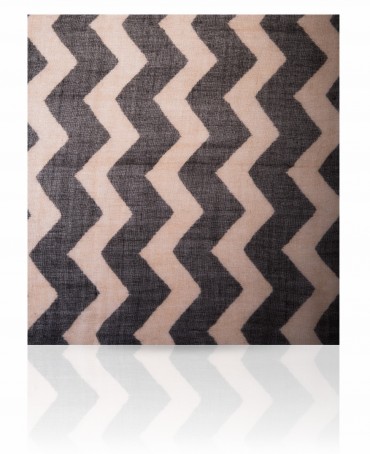 Палантин Унисекс ZW-ZIGZAG/BLACK